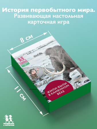 Жили-были в каменном веке. Развивающая карточная игра