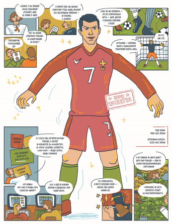 Всё о футболе в комиксах