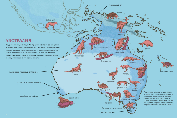 Первобытный мир: люди и животные