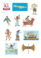 Наклейки "Энциклопедия" , серия "Древний Крит" Наклейки "Энциклопедия" , серия "Древний Крит"