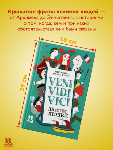 Veni Vidi Vici. 33 афоризма великих людей