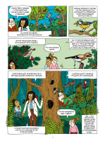 Лес и его обитатели в комиксах