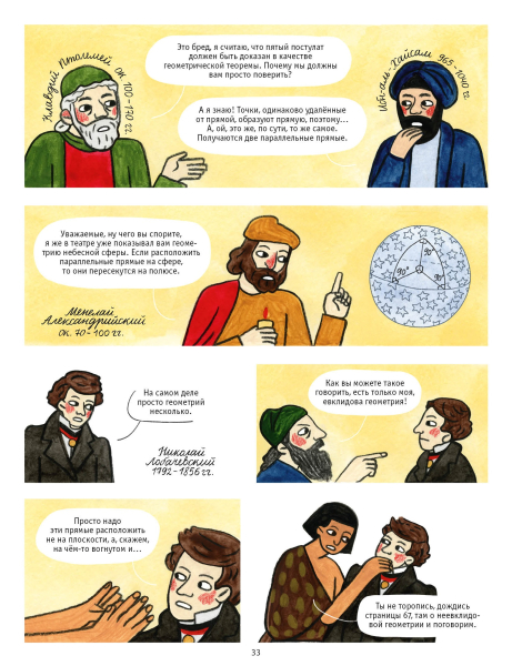 История математики в комиксах